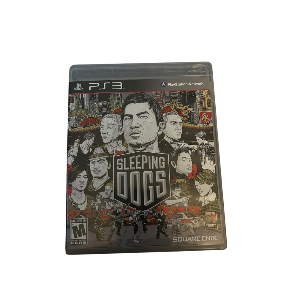 Sleeping Dogs Sony PlayStation 3 PS3 Game Square Enix 2012 Hong Kong Action